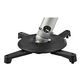 StarTech.com Universal Ceiling Projector Mount, Heavy Duty Height Adjustable/Extendable Pole Mount 5'-22.7' from Ceiling, 33lb (15kg)