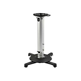 StarTech.com Universal Ceiling Projector Mount, Heavy Duty Height Adjustable/Extendable Pole Mount 5'-22.7' from Ceiling, 33lb (15kg)