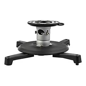 StarTech.com Universal Ceiling Projector Mount, Heavy Duty Height Adjustable/Extendable Pole Mount 5'-22.7' from Ceiling, 33lb (15kg)