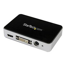 Image of StarTech.com USB 3.0 HDMI Video Aufnahmegerät - External Capture Card - USB 3.0 Video Grabber - HDMI/DVI/VGA/Component HD PVR Video Capture 1080p @ 60fps (USB3HDCAP) - Videoaufnahmeadapter - USB 3.0