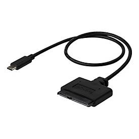 Image of StarTech.com USB C auf SATA Adapter Kabel für 2,5in SSD/HDD - USB 3.1 (10Gbit/s) - Thunderbolt 3 kompatibel - SATA I/II/III (USB31CSAT3CB) - Speicher-Controller - SATA 6Gb/s - USB 3.1 (Gen 2)