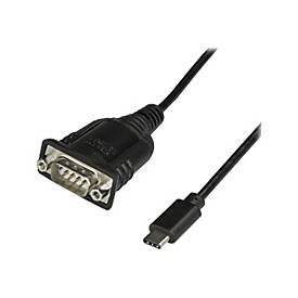 Image of StarTech.com USB-C auf Seriell Adapter mit COM Retention - USB C zu RS232 Kabel - USB C zu DB9 Kabel - Windows / MacOS / Linux kompatibel - Kabel USB / seriell - DB-9 bis USB-C - 40 cm