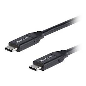 Image of StarTech.com USB-C auf USB-C Kabel mit 5A Power Delivery - St/St - 50cm - USB 2.0 - USB-IF zertifiziert - USB Typ C Kabel - USB Typ-C-Kabel - USB-C bis USB-C - 50 cm