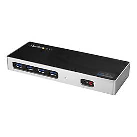 Image of StarTech.com USB-C docking station - 4k Dual HDMI, Dual DP oder HDMI & DP 60Hz - USB-C/USB 3.0 - 6 USB Ports - Mac / Windows (DK30A2DH) - Dockingstation - USB-C / Thunderbolt 3 - 2 x HDMI - GigE