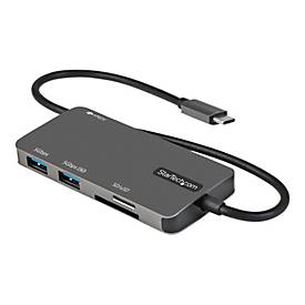 StarTech.com USB-C Multiport Adapter - USB-C auf 4K-HDMI, 100W PD Pass-Through, SD-/MicroSD-Steckplatz -  USB-C-Mini-Doc