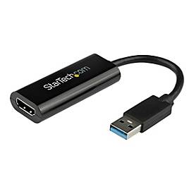 Image of StarTech.com USB zu HDMI Adapter - Externe Grafikkarte - USB 3.0 - Slim - 1080p - Multi Monitor Adapter - Adapterkabel - HDMI / USB - TAA-konform - 19 cm