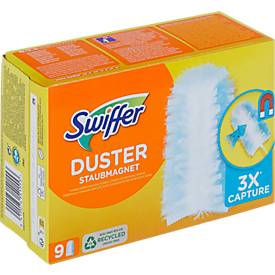 Staubwedelbezug Swiffer Duster Staubmagnet, Polyester, Nachfüllpackung mit 9 Stück