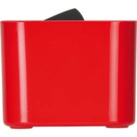 Steckdosenleiste brennenstuhl Ecolor, 4-fach im Winkel von 45°, mit Schalter, IP20, Kabellänge 1,5 m, L 235 x B 58 x T 80 mm, Kunststoff, rot-schwarz