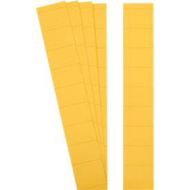 Steckkarten für Ultradex Stecktafeln Planrecord, beschreibbar, B 50 x H 32 mm, Karton, gelb, 90 Stück