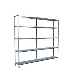 Steckregal, H 2000 x T 350 mm, verzinkt