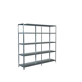 Steckregal, H 2000 x T 500 mm, verzinkt