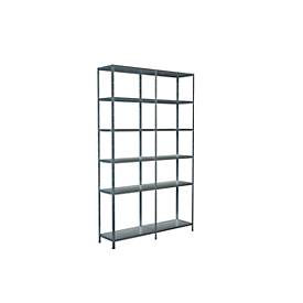 Steckregal, H 2300 x T 350 mm, verzinkt