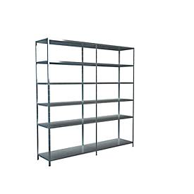 Steckregal, H 2300 x T 500 mm, verzinkt