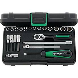 Steckschlüsselsatz 40/44/17/5 KN 22-tlg.1/4 Zoll SW 3,5-13mm Z.22 6KT