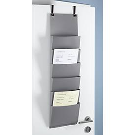 Stecktafel Wandsortierer, PP, A4 hoch, 6 Fächer