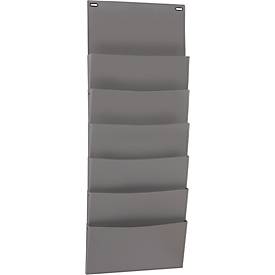 Stecktafel Wandsortierer, PP, A4 quer, 6 Fächer