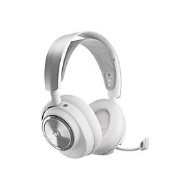 SteelSeries Arctis Nova Pro - Headset - ohrumschließend - Bluetooth / 2,4 GHz Funkfrequenz - kabellos - aktive Rauschunt