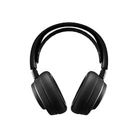 SteelSeries Arctis Nova Pro Wireless - Headset - ohrumschließend - Bluetooth / 2,4 GHz Funkfrequenz - kabellos - aktive 