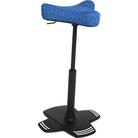 Stehhilfe Topstar Sitness Falcon, beweglich zu allen Seiten, sitzhöhenverstellbar, blau