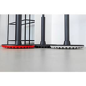 Stehhilfe Topstar Sitness H1, höhenverstellbar, um 360 ° drehbar, dynamisches Sitzen & Stehen, schwarz/schwarz