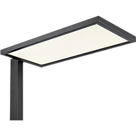 Stehleuchte Worklight EASY FL 940, LED 60 W, dimmbar, 4000 K, 7150 lm, direkt/indirekt, H 1950 mm, Kopf 570 x 280 mm, Stahlfuß, schwarz