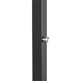 Stehleuchte Worklight EASY FL 940, LED 60 W, dimmbar, 4000 K, 7150 lm, direkt/indirekt, H 1950 mm, Kopf 570 x 280 mm, Stahlfuß, schwarz