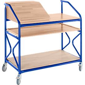 Stehpult, breite Ausführung, mit Zwischen-/Grundboden