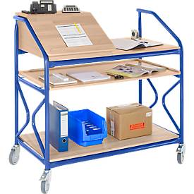 Stehpult, breite Ausführung, mit Zwischen-/Grundboden