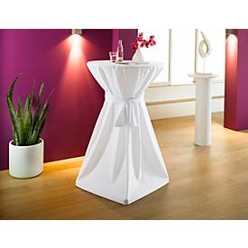 Stehtisch-Husse, weiß für ø 700 mm