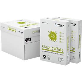 Recylingpapier ClassicWhite, A4, 80 g/m², 70er Weiße, 2.500/5.000 Blatt