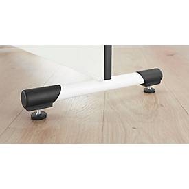 Stellfuß für Funktionswand Projecta, als Abschluss, Breite: 120 mm
