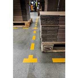 Stellplatz-Markierung Durable, selbstklebend in T-Form, für Böden, 10 Stück