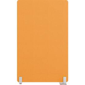 Stellwand Modus mit Standfuß, 25 mm stark, B 800 x H 1400 mm, gelb