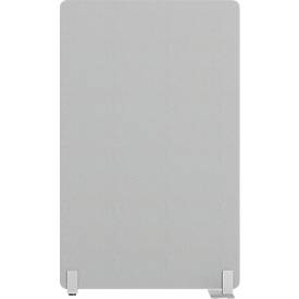 Stellwand Modus mit Standfuß, 25 mm stark, B 800 x H 1600 mm, hellgrau