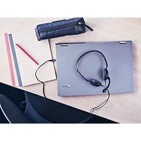 Stereo-Headset EPOS EDU 10, binaural, schnurgebunden, 3,5 mm Klinkenstecker, Geräuschunterdrückung, Plug-and-Play, 10 Stück, schwarz