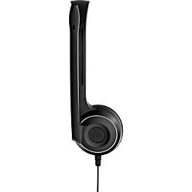 Stereo-Headset EPOS EDU 12 USB, binaural, Noise Cancelling, 84 g, 10 Stück, schwarz