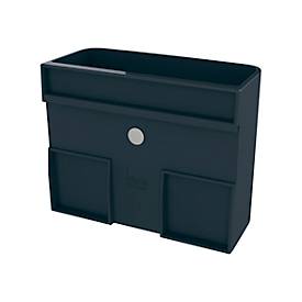 Stifteköcher Sigel Business M, für Glasmagnetboards 3-5 mm, für ca. 10 Stifte, magnetisch, 2 Farben