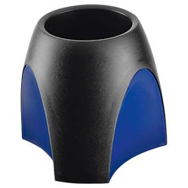 Stifteköcher Han DELTA, rutschfest, Schaumstoffeinlage, Polystyrol, schwarz-blau