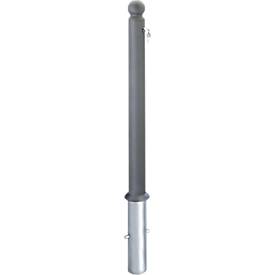 Stilpoller Citytrend, Kugelkopf, heraushebbar, Zylinderschloss, gleichschließend, inkl. Bodenhülse