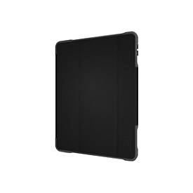 dux Plus Duo - Flip-Hülle für Tablet - widerstandsfähig - Polycarbonat, Thermoplastisches Polyurethan (TPU) - Schwarz - Universität