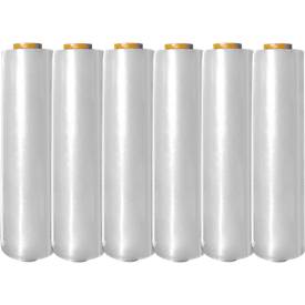 Stretchfolie, 430 mm x 300 m, 9 my, 6 Rollen