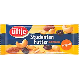 Studentenfutter Ültje Original, Mix aus Rosinen, Erdnüssen, Cashewkernen & Mandeln, 20 x 50 g