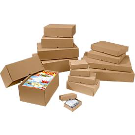 Stülpdeckelkartons, verstärkt, 1-wellig, 20/25 Stück