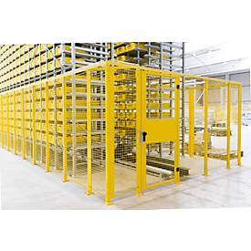 Stütze, für Gitterelemente, Mittelstütze, vorgelocht, hellsilber