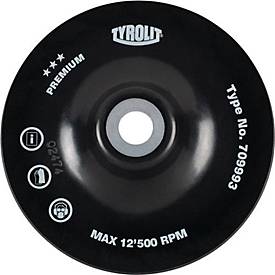 Stützteller Fiberscheiben PAD UNI D.125mm M14 hart TYROLIT