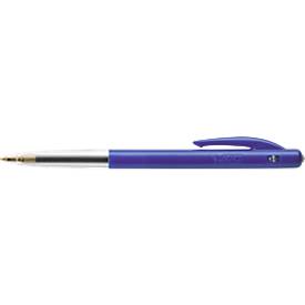 Stylo-bille rétractable Original BIC® M10®, 0,4 mm, indélébile, bleu, 10 p.