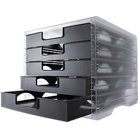® Schubladenbox styro-Light, 5 Schübe, DIN C4