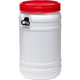 Superweithals-Fass, weiß/rot