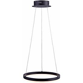 Suspension à LED TITUS, réglable en hauteur, intensité lumineuse variable en continu, LED interchangeables, Ø 400 mm
