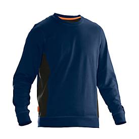 Image of Sweatshirt Jobman 5402 PRACTICAL, mit UV-Schutz, dunkelblau I schwarz, L